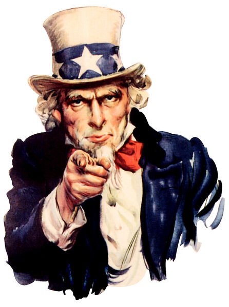 We want you Uncle Sam Poster