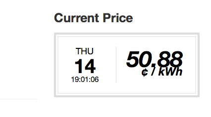 Real Time Price